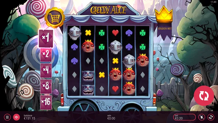 Greedy Alice Slot