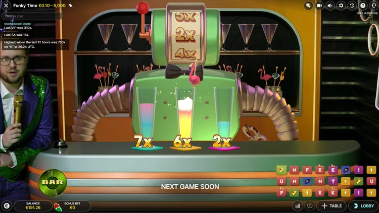 Funky Time bar bonus