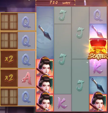 Geisha’s Revenge multiplier
