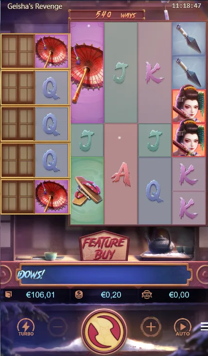 Geisha’s Revenge slot