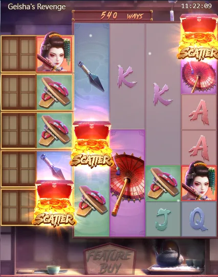 Geisha’s Revenge free spin