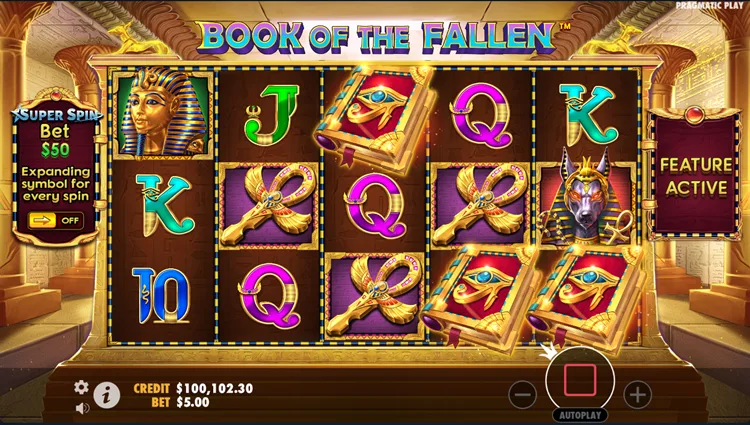 Book of the Fallen Free Spins