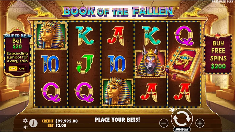 Book of the Fallen Slot