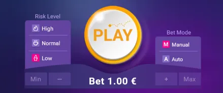 Plinko by BGaming betting