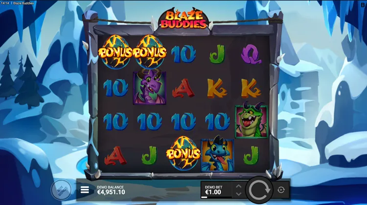 Blaze Buddies Dragon’s Delight round