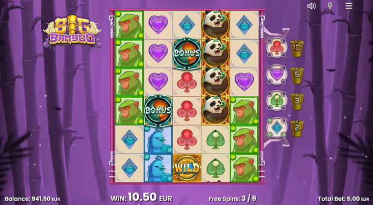 Big Bamboo bonus game