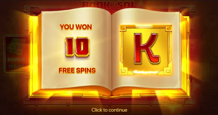 Book del Sol: Multiplier Special Symbol