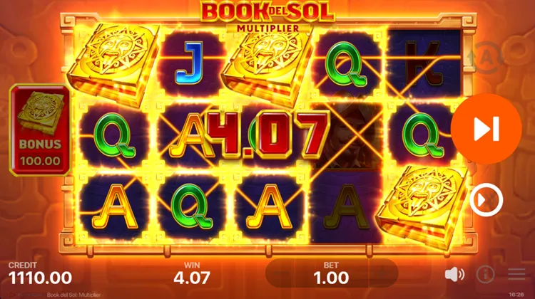 Book del Sol: Multiplier Bonus Round