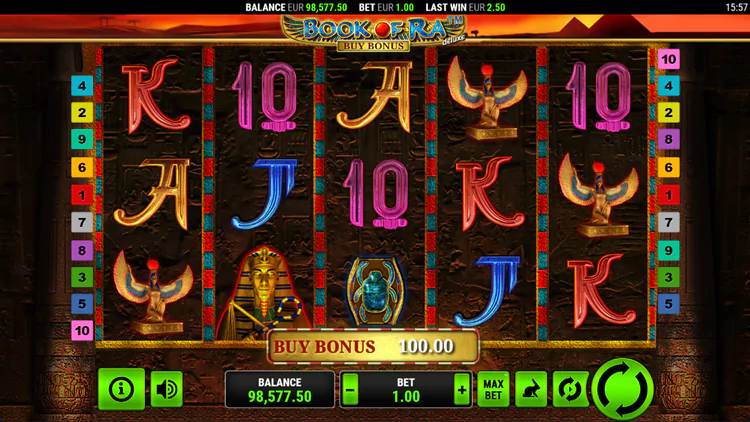 Book of Ra Deluxe Buy Bonus Slot