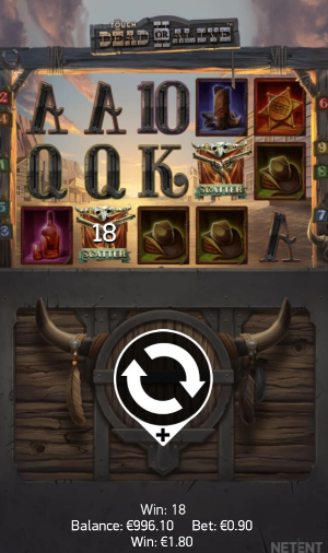 Dead or Alive from NetEnt Scatter Symbol