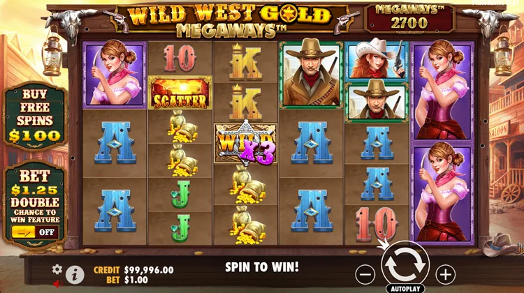 Wild West Gold Megaways Slot