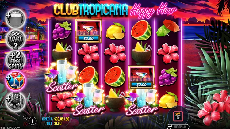 Club Tropicana - Happy Hour scatters