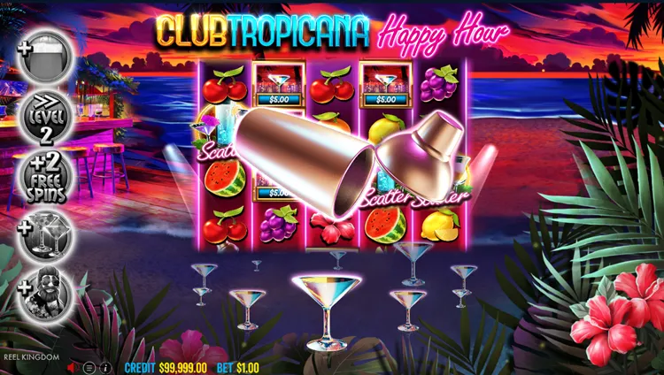 Club Tropicana - Happy Hour extra features