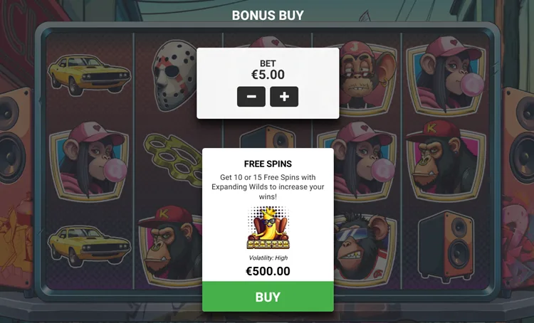Monkey Frenzy buy bonus