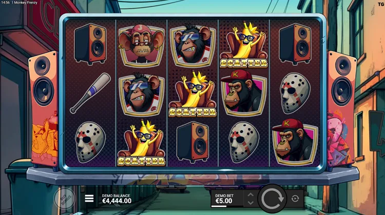 Monkey Frenzy free spins