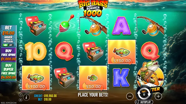 Big Bass Bonanza 1000 Slot