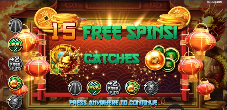 Dragon Gold 88 free spins