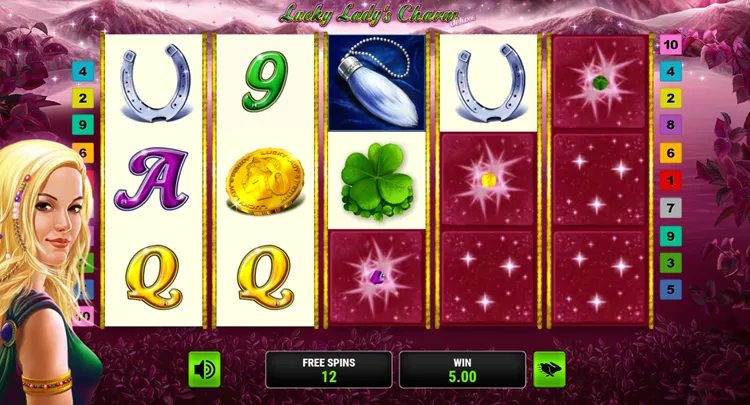 Lucky Lady’s Charm Deluxe Bonus Round