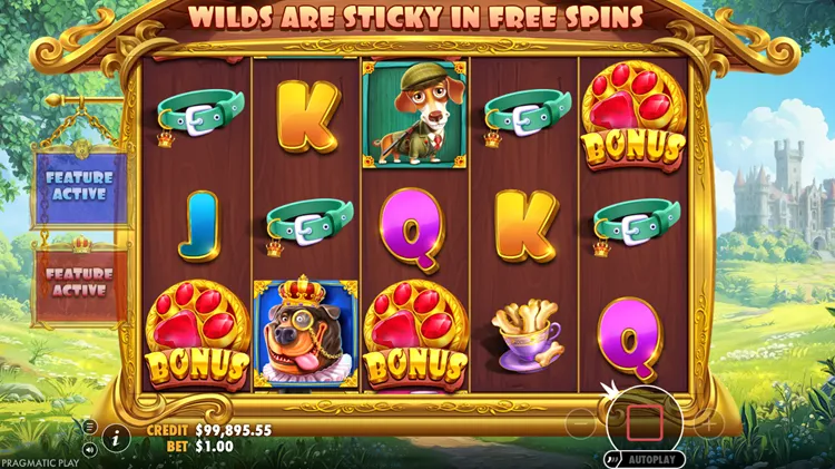 The Dog House – Royal Hunt Bonus round