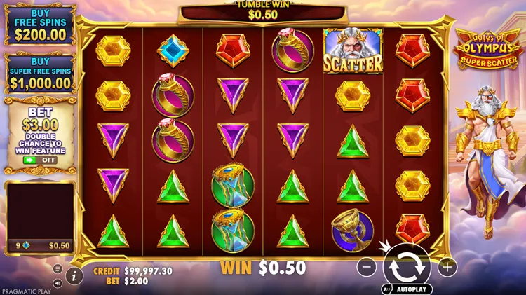 Gates of Olympus Super Scatter slot