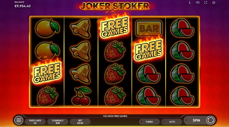 Joker Stoker free spins