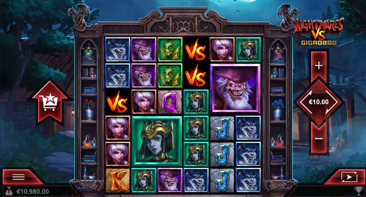 Nightmares VS GigaBlox Slot