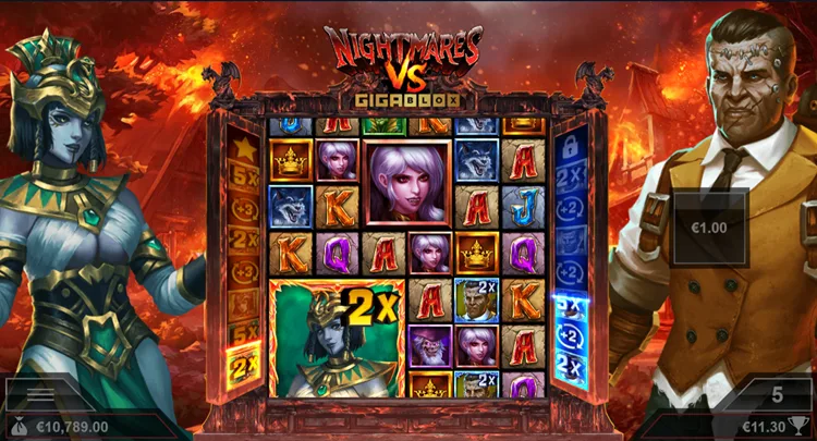 Nightmares VS GigaBlox bonus