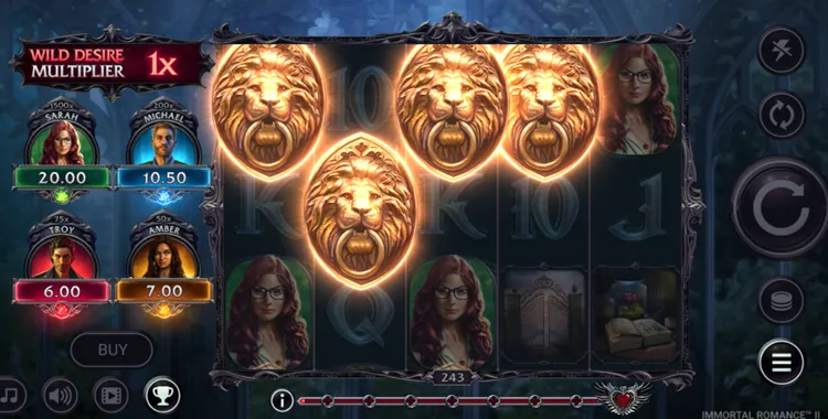 Immortal Romance II Scatters