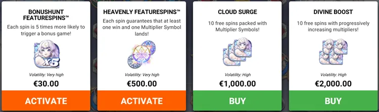 Cloud Princess bonus buy