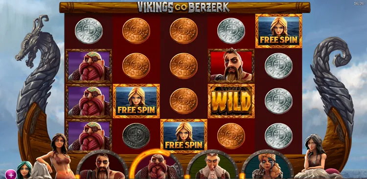 Vikings Go Berzerk Bonus Round