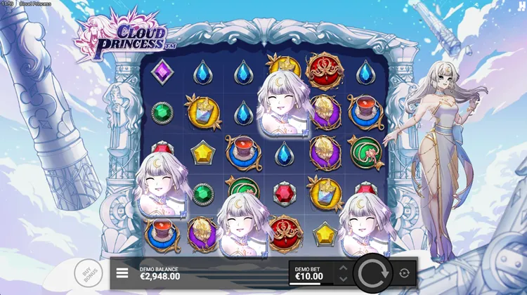 Cloud Princess free spins trigger
