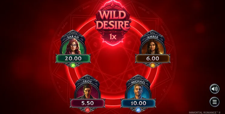 Immortal Romance II Wild Desire