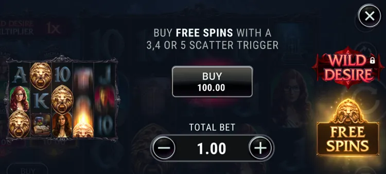 Immortal Romance II Bonus Buy