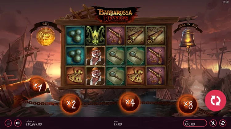 Barbarossa Revenge Slot