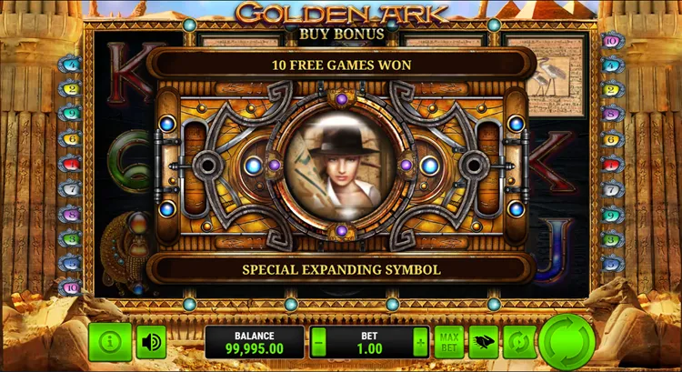 Golden Ark Buy Bonus free spins
