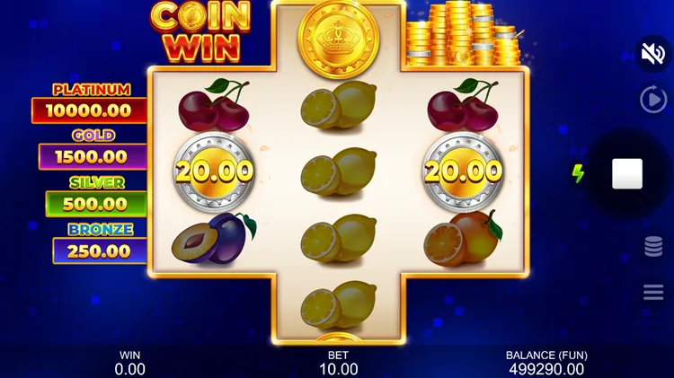 Coin Win: Hold The Spin bonus trigger