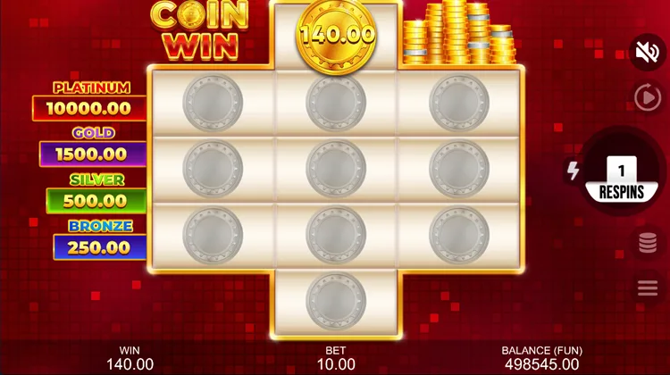 Coin Win: Hold The Spin bonus round