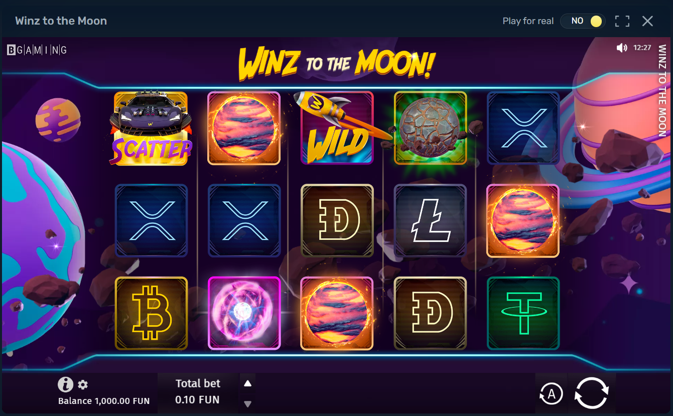 Winz to the Moon Game from BGaming