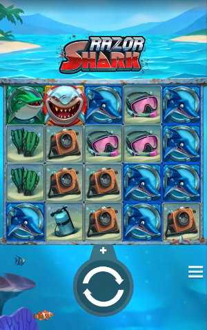 Razor Shark from Push Gaming Gameplay